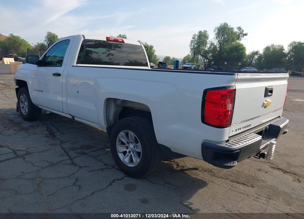 2016 CHEVROLET SILVERADO 1500 WT VIN: 1GCNCNEHXGZ326189