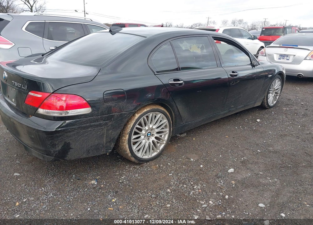 2008 BMW 750LI VIN: WBAHN83588DT87408