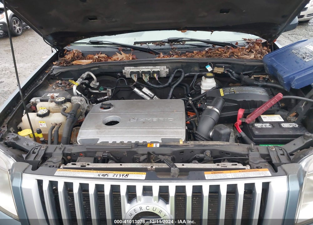 2010 MERCURY MARINER HYBRID VIN: 4M2CN2K33AKJ02197