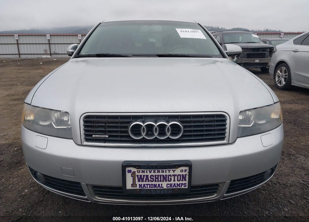 2005 AUDI A4 1.8T VIN: WAULC68E15A077580
