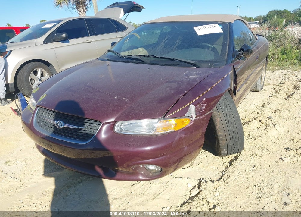 1999 CHRYSLER SEBRING JXI VIN: 3C3EL55H6XT516518