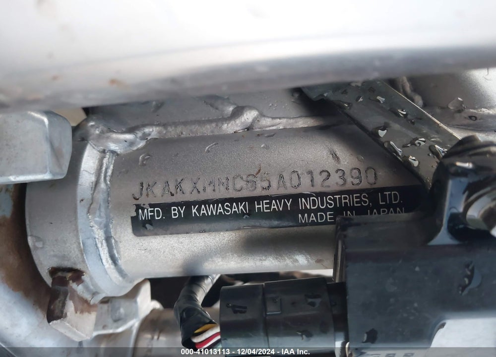 2005 KAWASAKI KX250 N1 VIN: JKAKXMNC65A012390