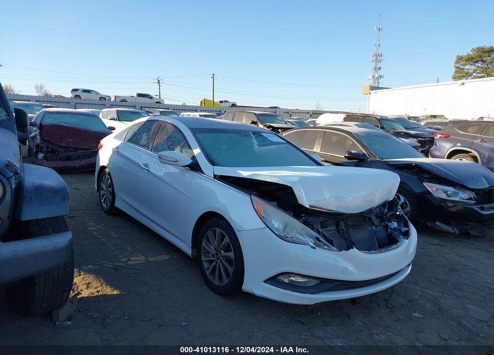 2014 HYUNDAI SONATA LIMITED VIN: 5NPEC4AC0EH918743