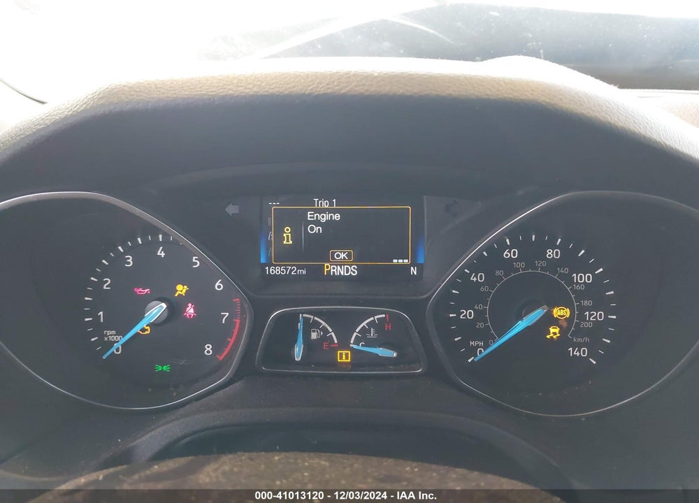 2017 FORD FOCUS TITANIUM VIN: 1FADP3N24HL287657