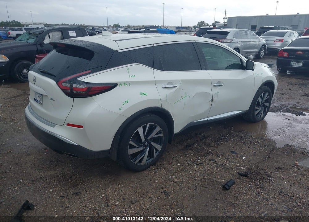 2023 NISSAN MURANO SL FWD VIN: 5N1AZ2CJ3PC104982