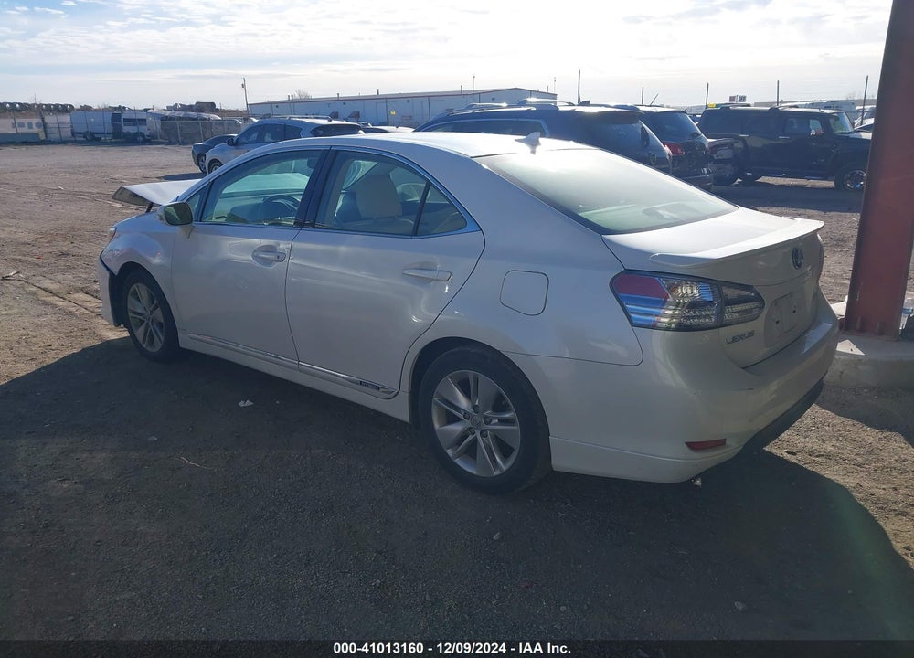 2010 LEXUS HS 250H VIN: JTHBB1BA2A2012198