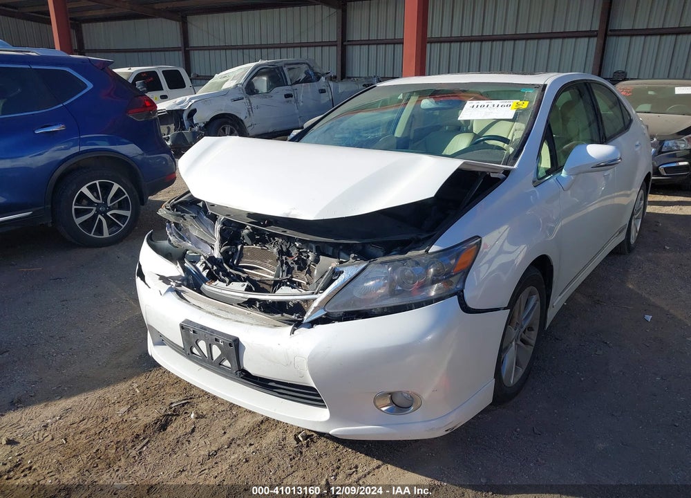 2010 LEXUS HS 250H VIN: JTHBB1BA2A2012198