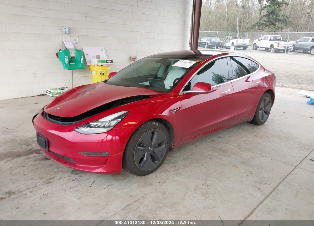 2018 TESLA MODEL 3 LONG RANGE/PERFORMANCE VIN: 5YJ3E1EBXJF075029