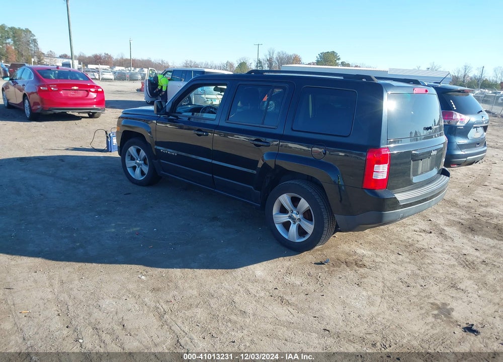 2014 JEEP PATRIOT LATITUDE VIN: 1C4NJPFA3ED764095