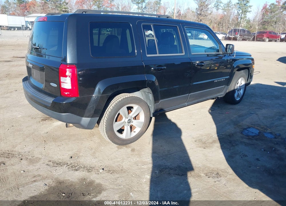 2014 JEEP PATRIOT LATITUDE VIN: 1C4NJPFA3ED764095