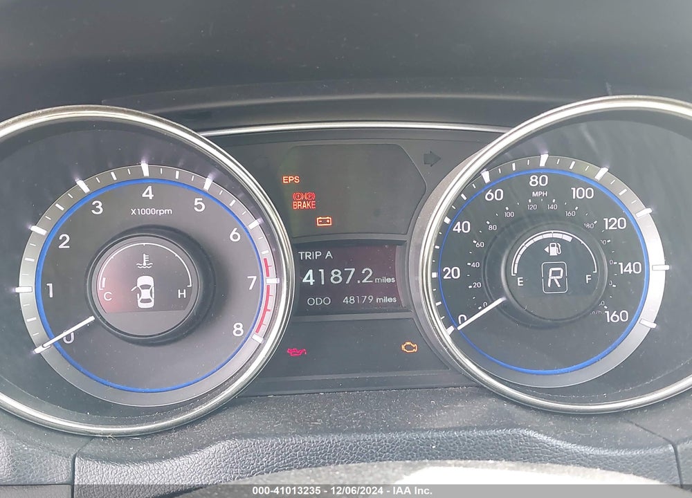 2011 HYUNDAI SONATA GLS VIN: 5NPEB4AC1BH281294