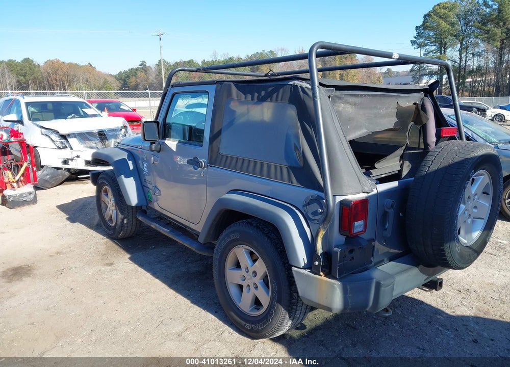 2016 JEEP WRANGLER SPORT VIN: 1C4AJWAG5GL296898