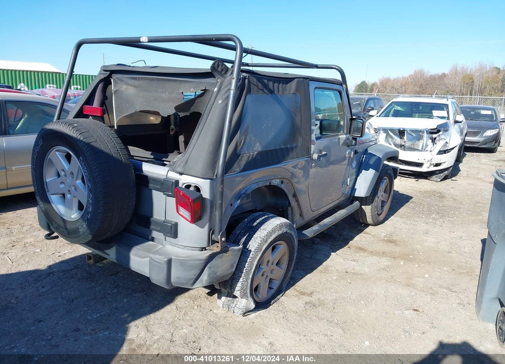2016 JEEP WRANGLER SPORT VIN: 1C4AJWAG5GL296898