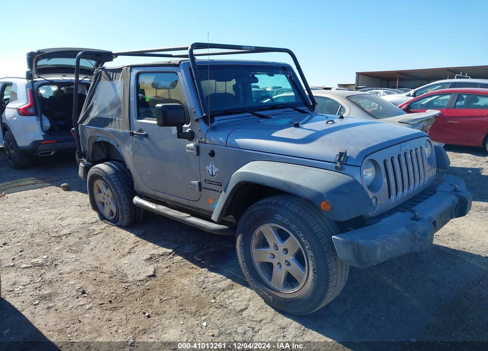 2016 JEEP WRANGLER SPORT VIN: 1C4AJWAG5GL296898