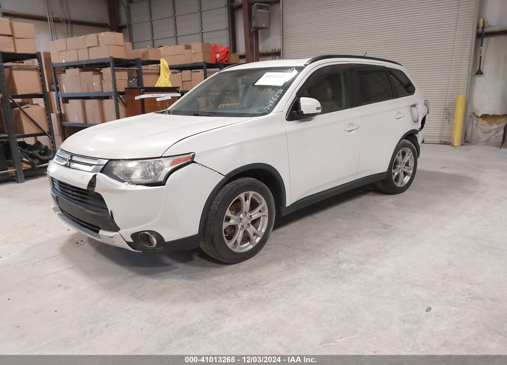 2015 MITSUBISHI OUTLANDER SE VIN: JA4AD3A30FZ013333