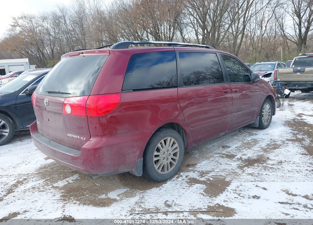 2009 TOYOTA SIENNA XLE VIN: 5TDZK22C99S231445