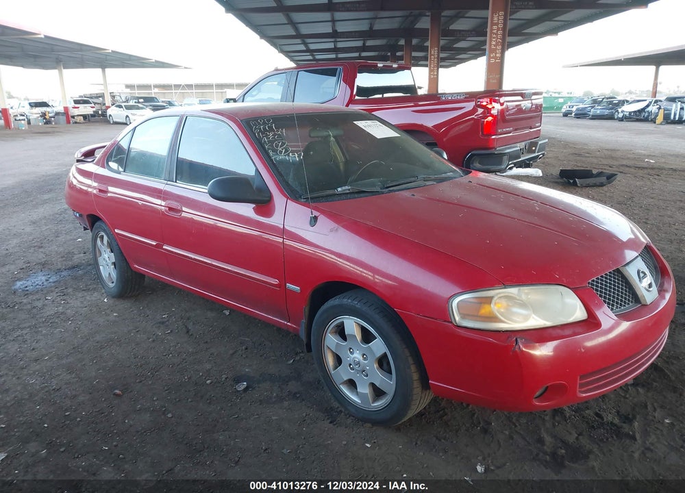 2006 NISSAN SENTRA VIN: 3N1CB51D16L465830