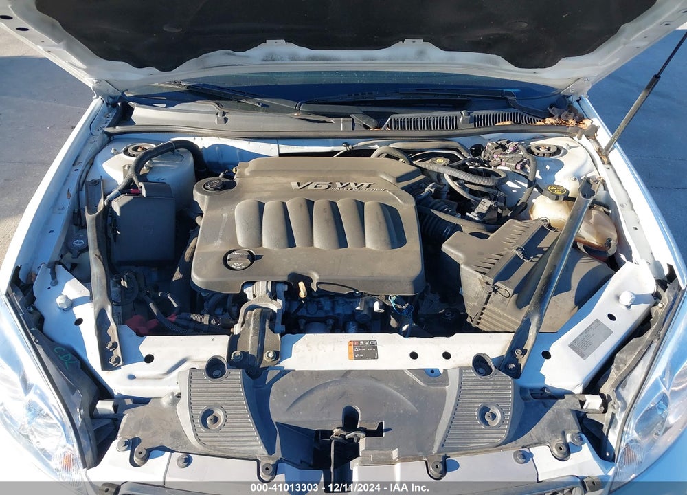2013 CHEV IMPALA LT FLEET VIN: 2G1WG5E37D1107622