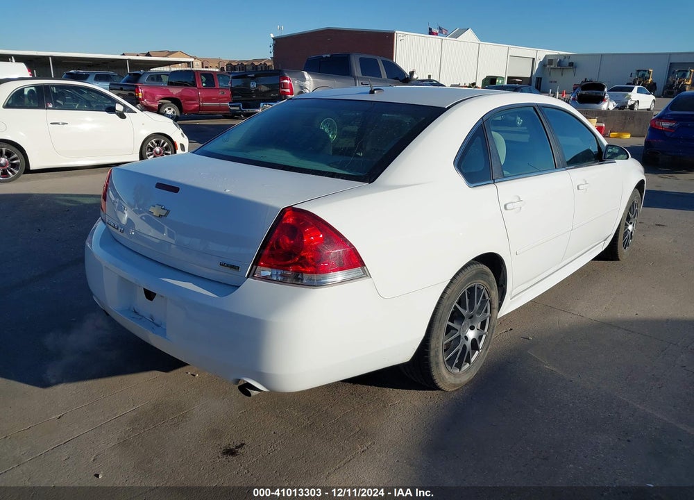 2013 CHEV IMPALA LT FLEET VIN: 2G1WG5E37D1107622