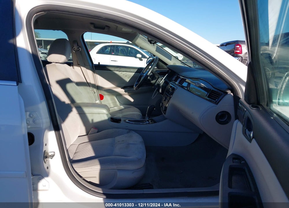 2013 CHEV IMPALA LT FLEET VIN: 2G1WG5E37D1107622