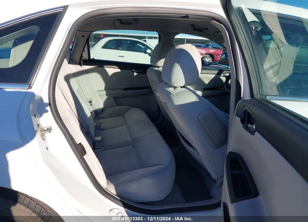 2013 CHEV IMPALA LT FLEET VIN: 2G1WG5E37D1107622