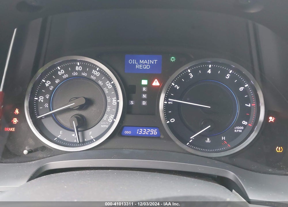 2011 LEXUS IS 250 VIN: JTHBF5C27B5137359