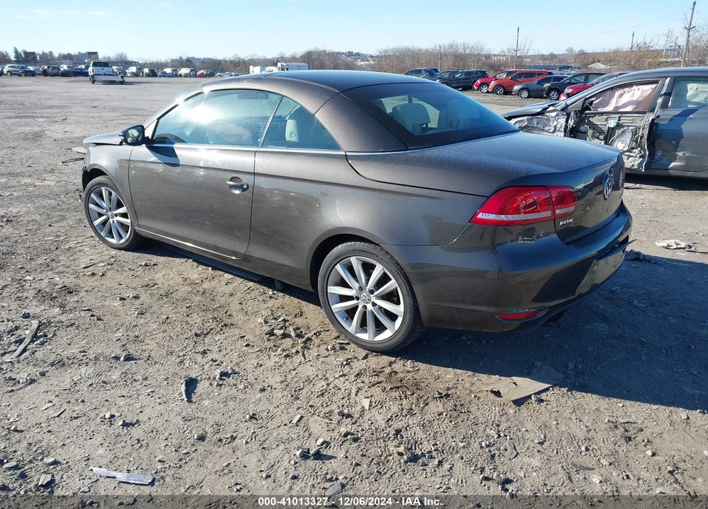 2012 VOLKSWAGEN EOS KOMFORT VIN: WVWBW7AH2CV007642