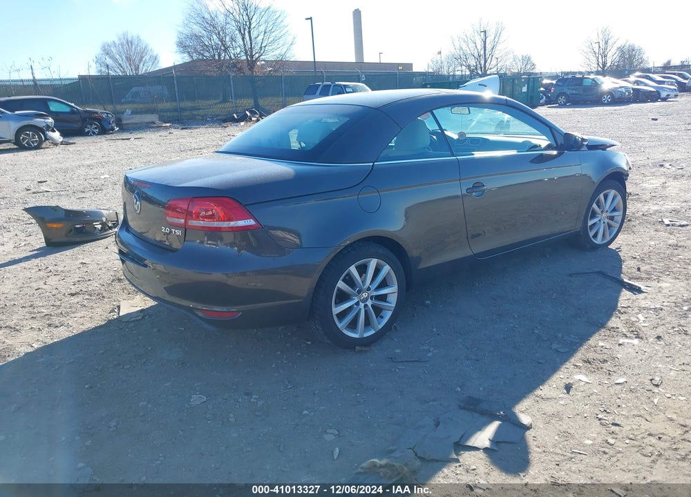 2012 VOLKSWAGEN EOS KOMFORT VIN: WVWBW7AH2CV007642