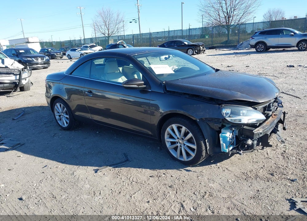 2012 VOLKSWAGEN EOS KOMFORT VIN: WVWBW7AH2CV007642