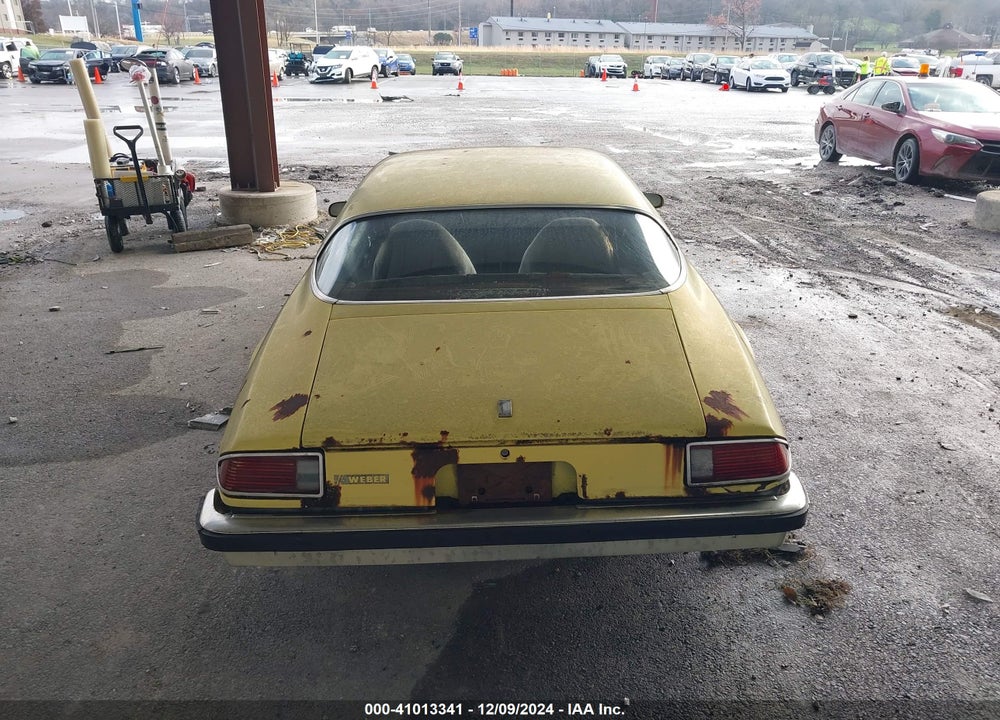 1977 CHEVROLET CAMARO VIN: 1Q87U7L633244