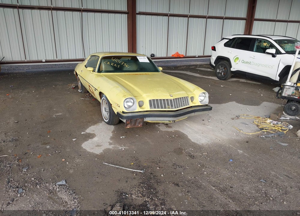 1977 CHEVROLET CAMARO VIN: 1Q87U7L633244