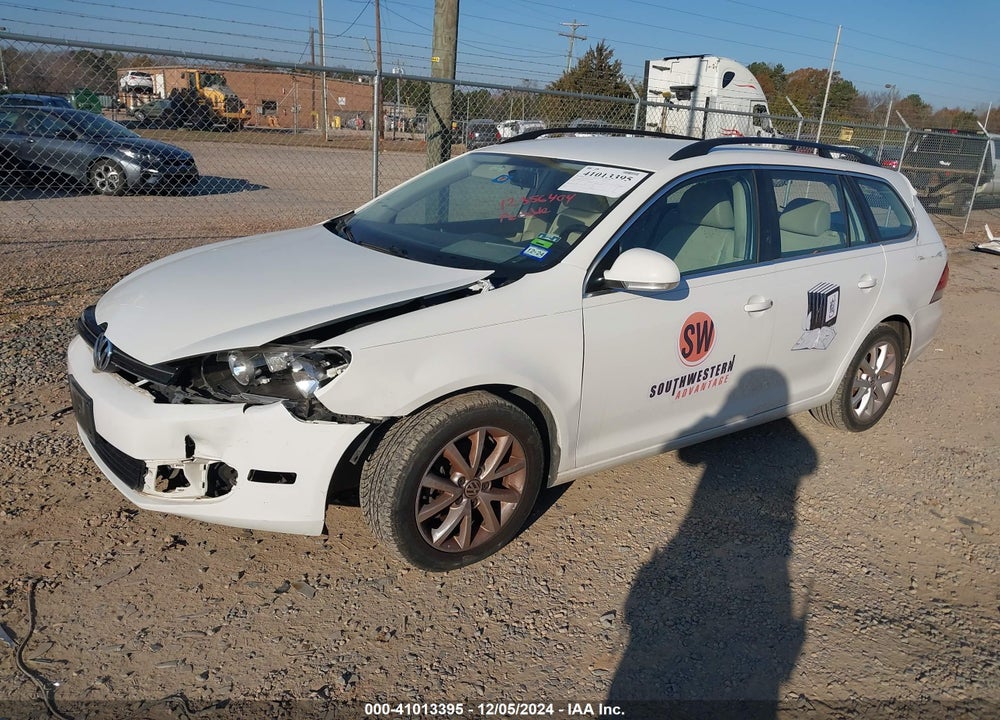 2012 VOLKSWAGEN JETTA SPORTWAGEN 2.5L SE VIN: 3VWPX7AJ9CM707235