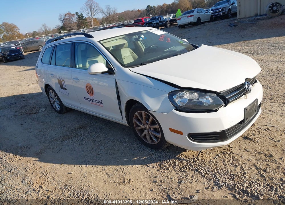 2012 VOLKSWAGEN JETTA SPORTWAGEN 2.5L SE VIN: 3VWPX7AJ9CM707235