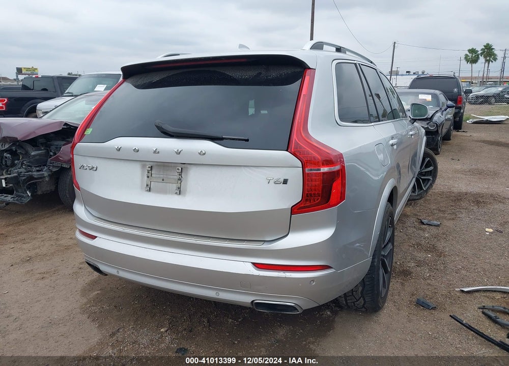 2016 VOLVO XC90 T6 MOMENTUM VIN: YV4A22PK9G1034151