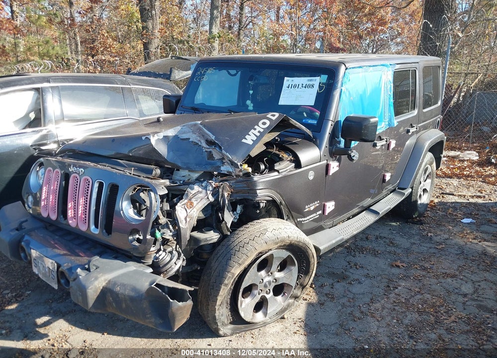 2017 JEEP WRANGLER UNLIMITED SAHARA 4X4 VIN: 1C4BJWEG3HL567733
