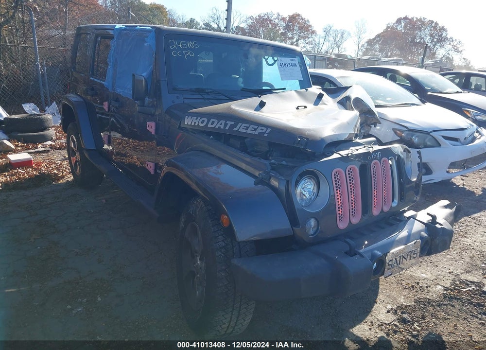 2017 JEEP WRANGLER UNLIMITED SAHARA 4X4 VIN: 1C4BJWEG3HL567733