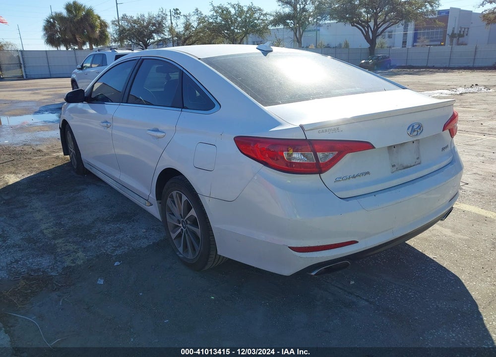 2015 HYUNDAI SONATA SPORT VIN: 5NPE34AFXFH141824