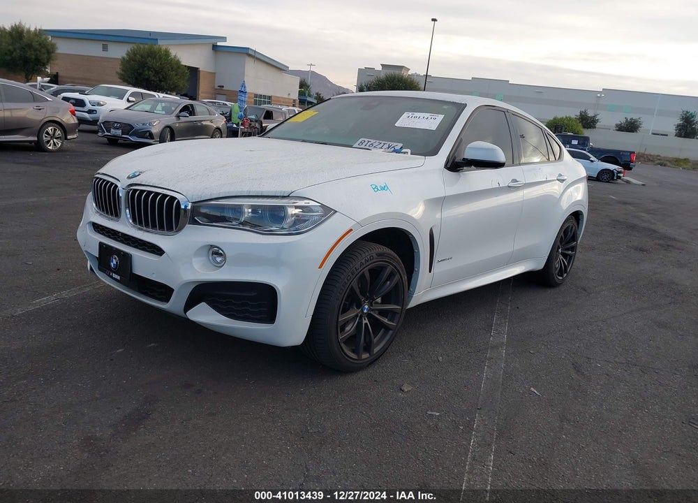 2017 BMW X6 XDRIVE50I VIN: 5UXKU6C32H0W38606