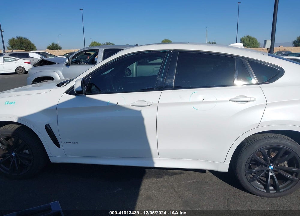 2017 BMW X6 XDRIVE50I VIN: 5UXKU6C32H0W38606