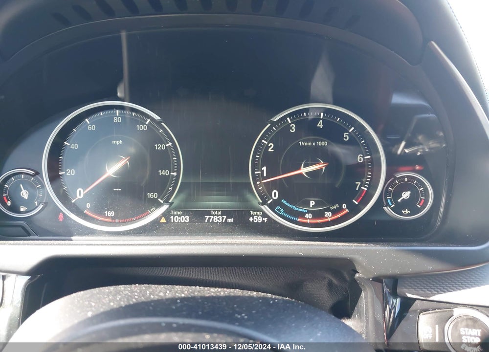 2017 BMW X6 XDRIVE50I VIN: 5UXKU6C32H0W38606