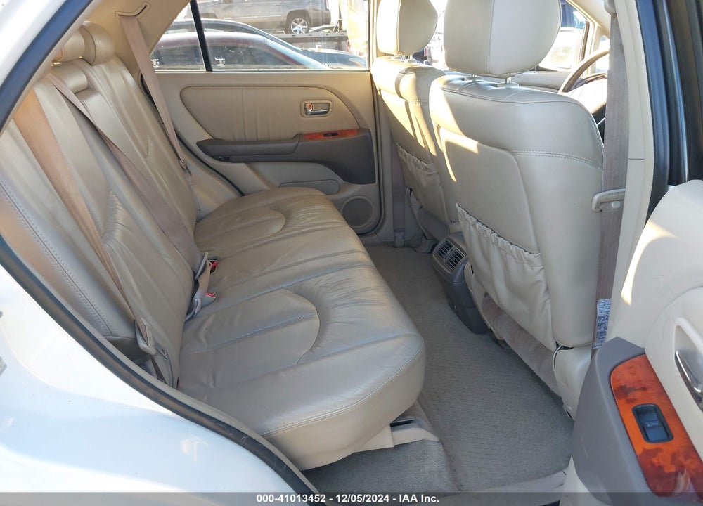 2001 LEXUS RX 300 VIN: JTJHF10U410194444