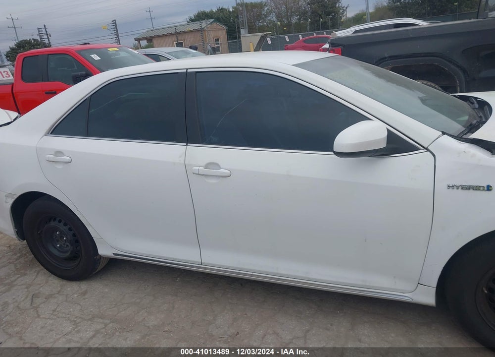 2012 TOYOTA CAMRY HYBRID XLE VIN: 4T1BD1FK2CU053304