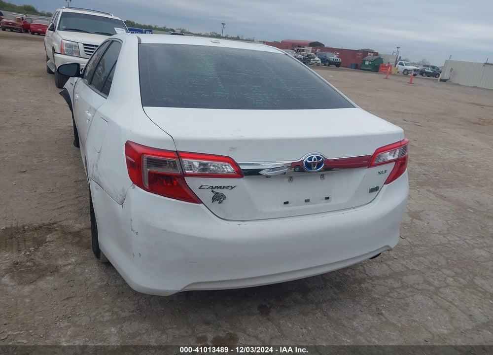 2012 TOYOTA CAMRY HYBRID XLE VIN: 4T1BD1FK2CU053304