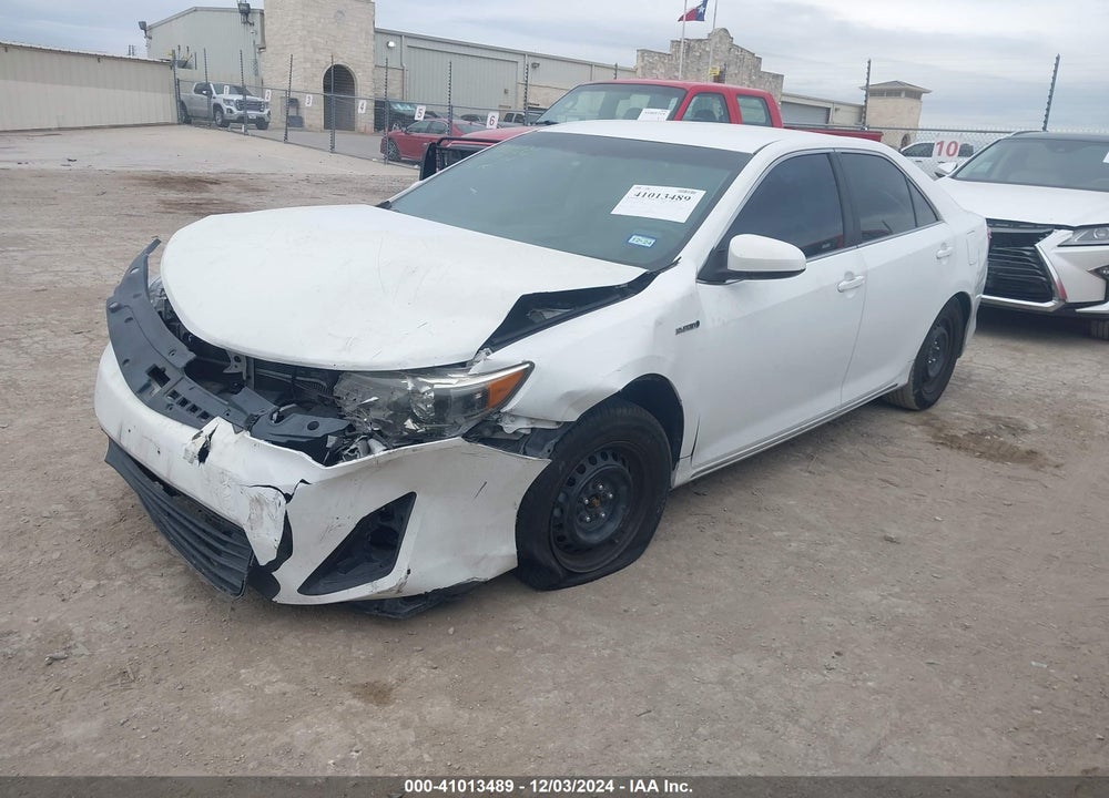 2012 TOYOTA CAMRY HYBRID XLE VIN: 4T1BD1FK2CU053304