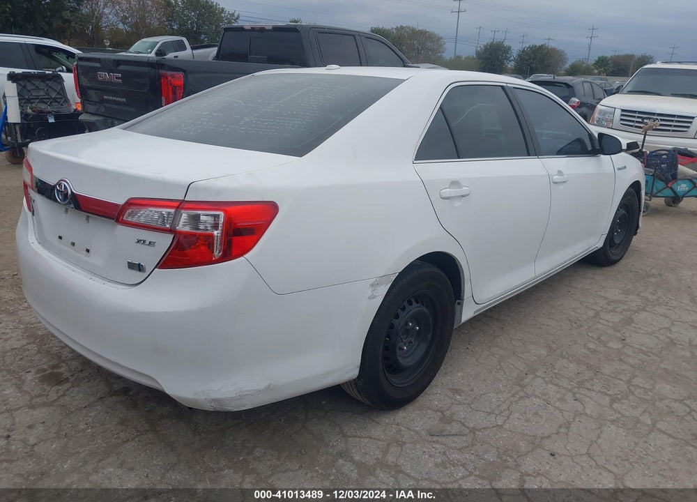 2012 TOYOTA CAMRY HYBRID XLE VIN: 4T1BD1FK2CU053304