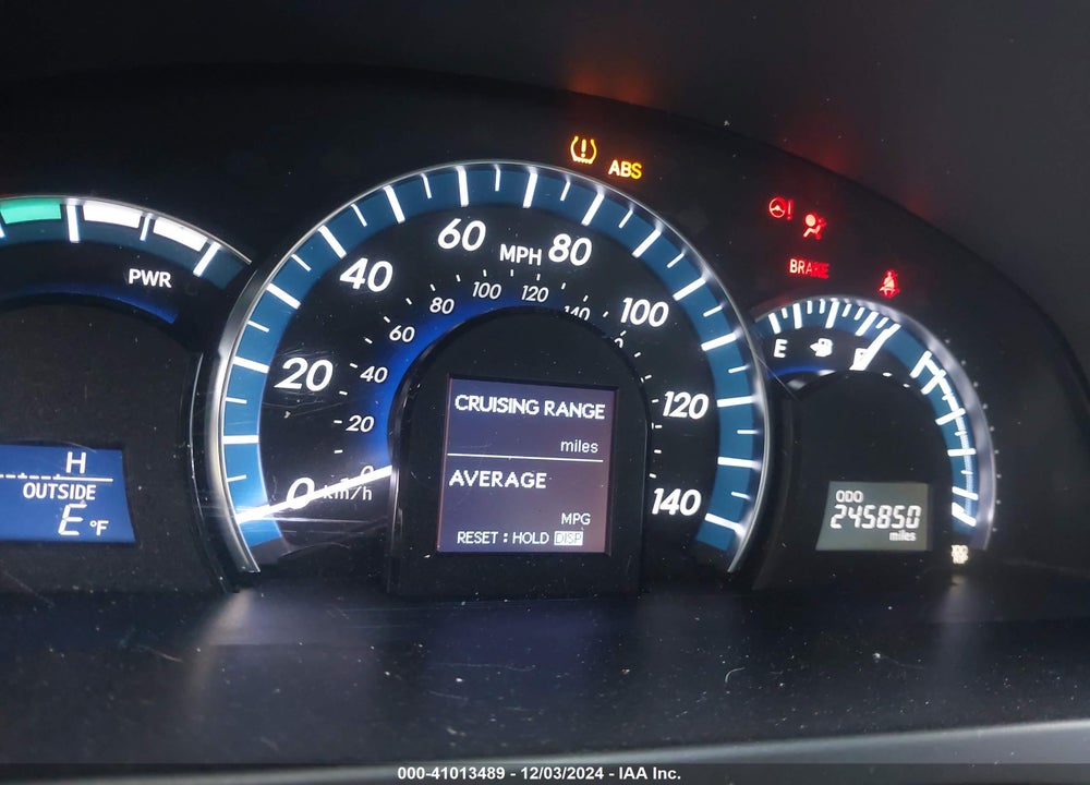 2012 TOYOTA CAMRY HYBRID XLE VIN: 4T1BD1FK2CU053304