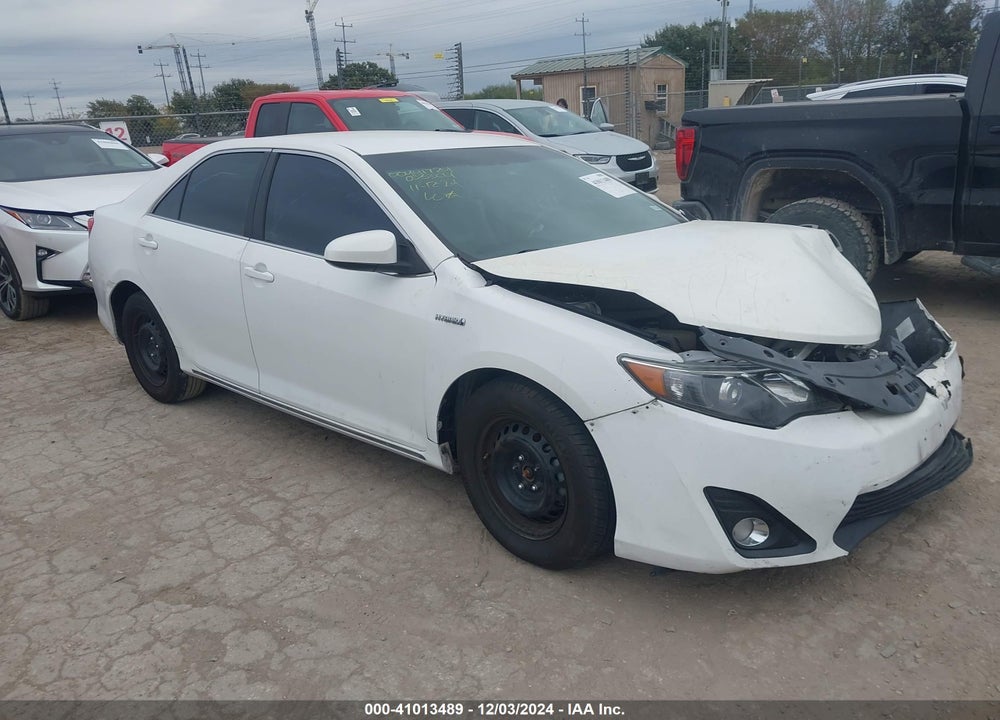 2012 TOYOTA CAMRY HYBRID XLE VIN: 4T1BD1FK2CU053304