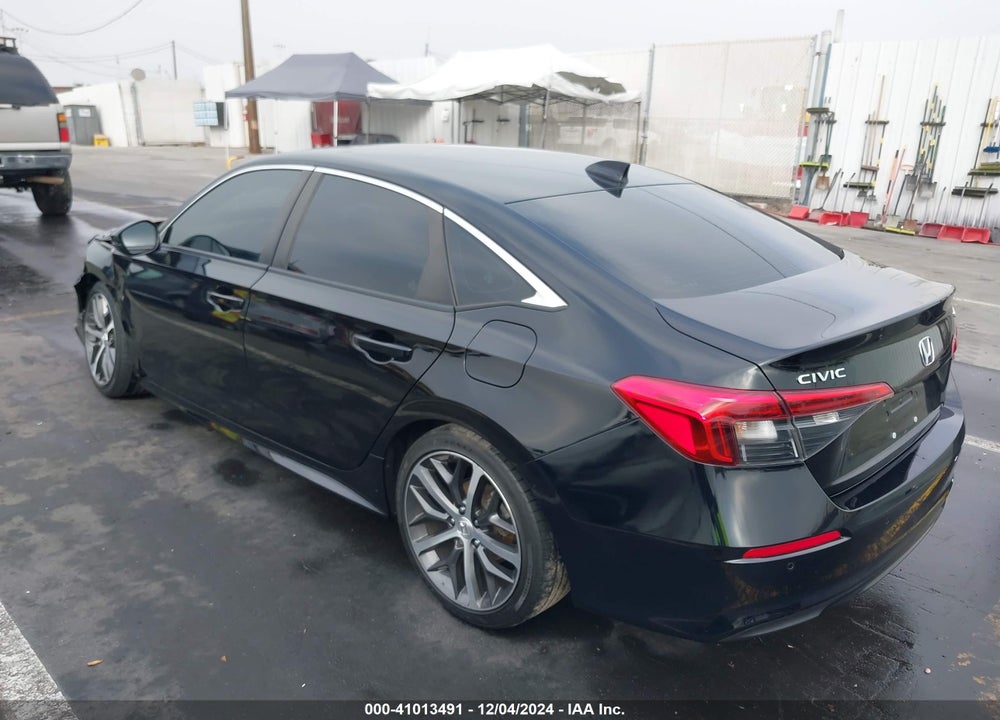 2022 HONDA CIVIC TOURING VIN: 2HGFE1F93NH300787