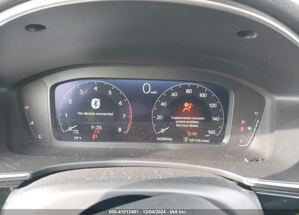 2022 HONDA CIVIC TOURING VIN: 2HGFE1F93NH300787