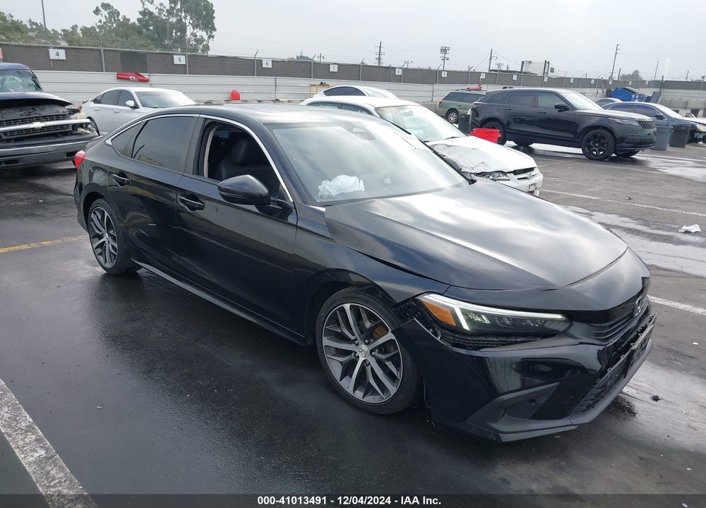 2022 HONDA CIVIC TOURING VIN: 2HGFE1F93NH300787